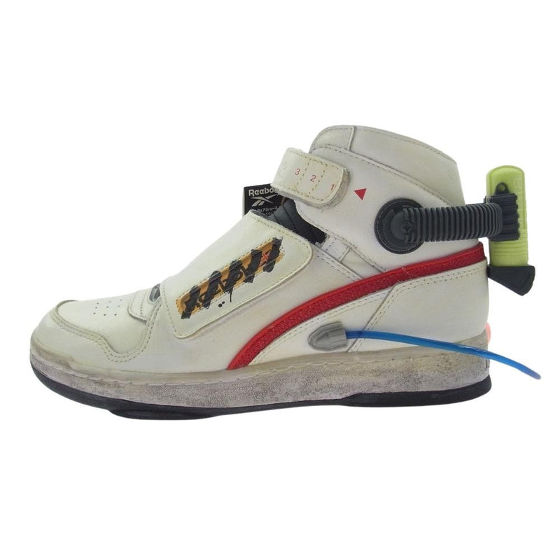 Reebok リーボック GX1648 × Ghostbusters ゴーストバスターズ Ghost Smasher Ectoplasm ゴーストスマッシャー エクトプラズム スニーカー ホワイト系 26cm【新古品】【未使用】【中古】