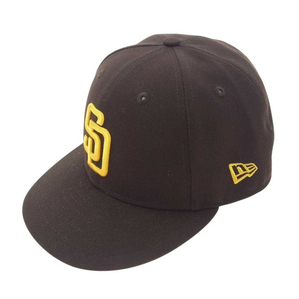 NEW ERA ニューエラ SD ロゴ キャップ  ブラウン系【中古】