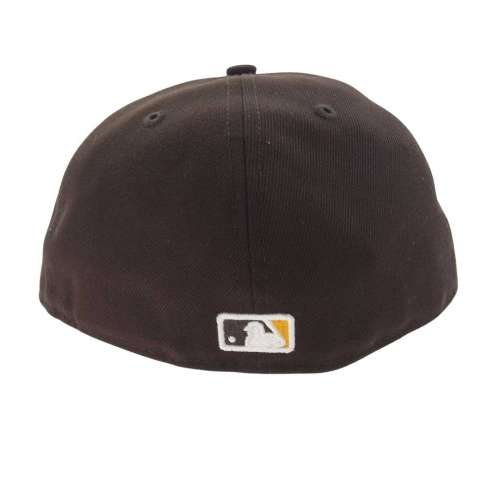 NEW ERA ニューエラ SD ロゴ キャップ  ブラウン系【中古】