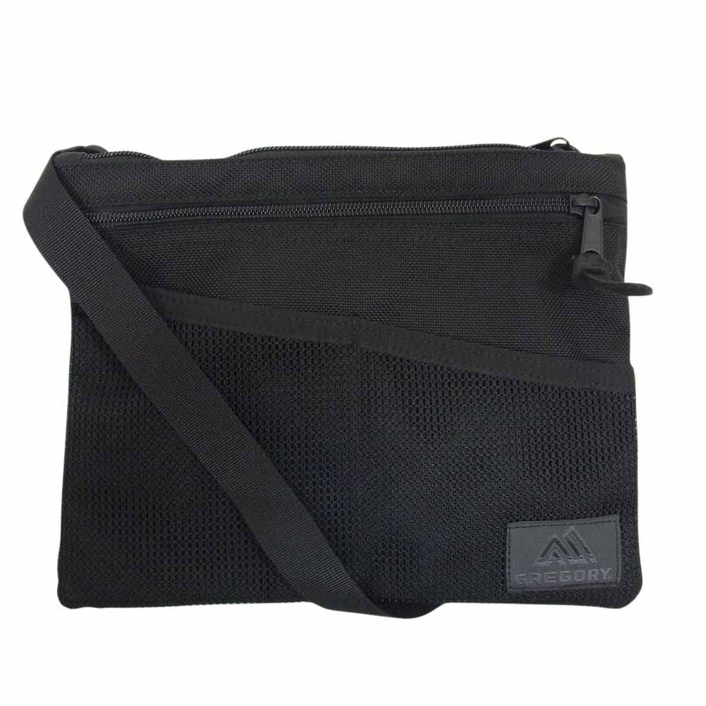 グレゴリー CORDURA ショルダー バッグ サコッシュ ブラック系【中古】