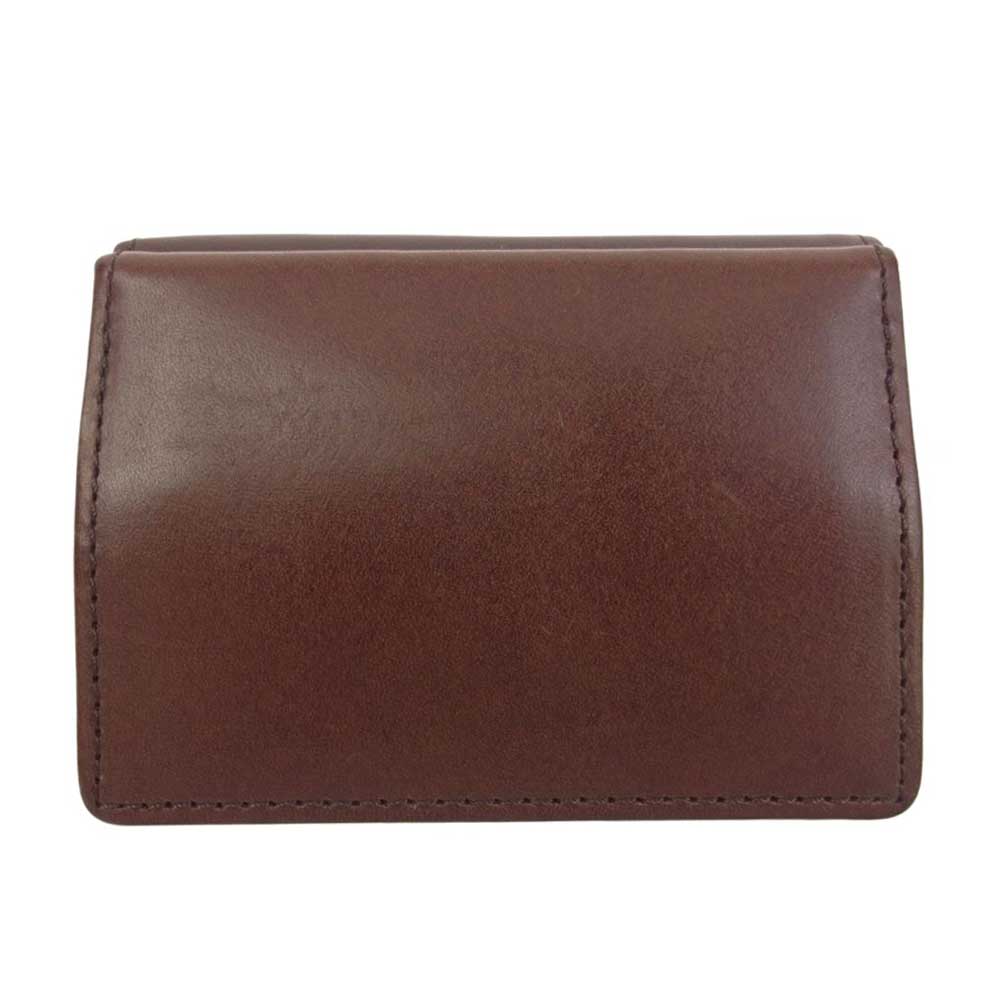 スロウ S0739I HERBIE HOLD MINI WALLET ハービー 三つ折り ミニウォレット ブラウン系【中古】