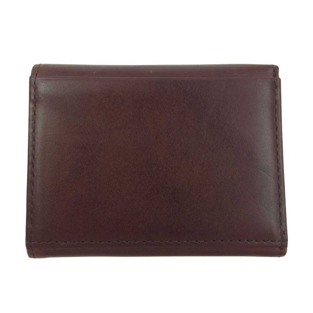 スロウ S0739I HERBIE HOLD MINI WALLET ハービー 三つ折り ミニウォレット ブラウン系【中古】