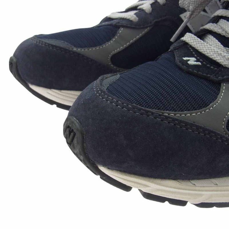 NEW BALANCE ニューバランス M2002RXK スエード ローカット スニーカー ネイビー系 27.0cm【中古】