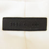 FEAR OF GOD フィアオブゴッド 8312-343-2050 ESSENTIALS エッセンシャルズ ラバー ロゴ Bonded Hoodie プルオーバー パーカー オフホワイト系 S【中古】