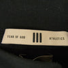 FEAR OF GOD フィアオブゴッド IS6839 × adidas アディダス ロゴ モックネック Ｔシャツ カットソー ブラック系 M【中古】
