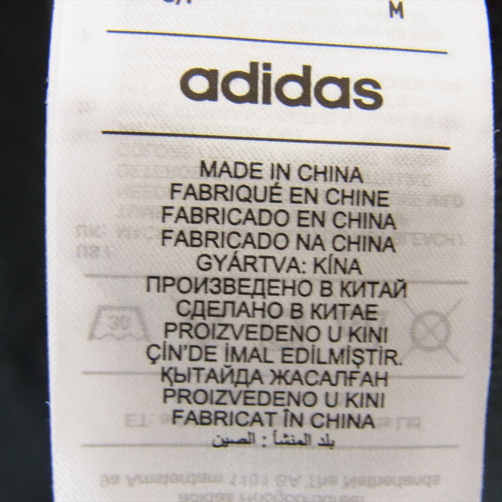 FEAR OF GOD フィアオブゴッド IS6839 × adidas アディダス ロゴ モックネック Ｔシャツ カットソー ブラック系 M【中古】