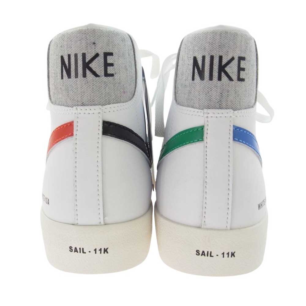 NIKE ナイキ DA2142-146 Women's MID BLAZER 77 WHITE ウィメンズ ミッド ブレーザー ホワイト スニーカー ホワイト系 27.5cm【新古品】【未使用】【中古】