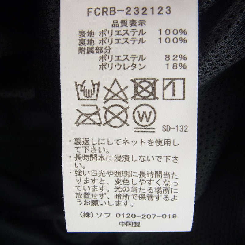 F.C.R.B. エフシーアールビー 23AW FCRB-232123 WILDSIDE YOHJI YAMAMOTO ワイルドサイド ヨウジヤマモト × F.C.R.B. F.C.Real Bristol VENTILATION TRACK JACKET ベントレーション トラック ジャケット ブラック系 XL【中古】