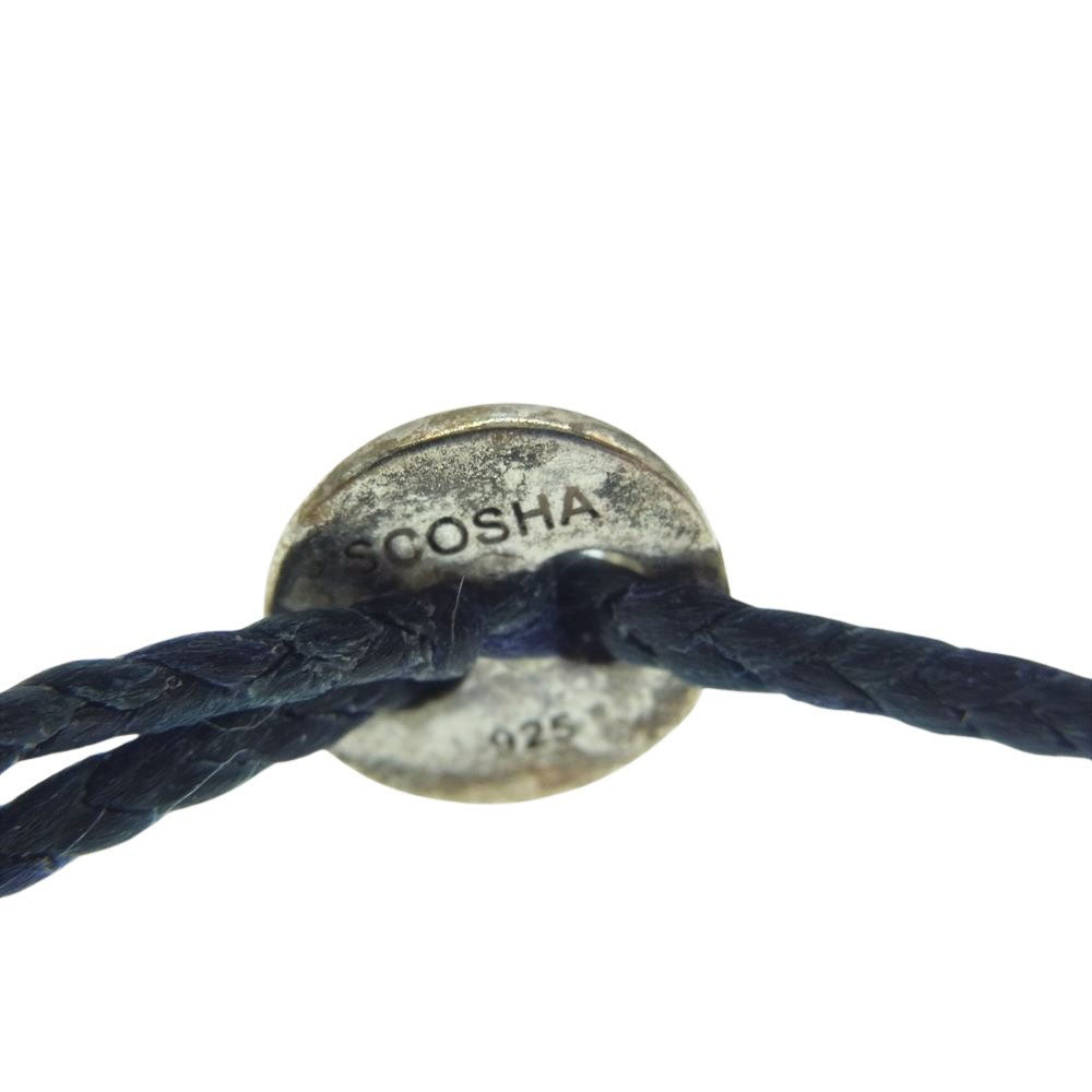 スコーシャ シグネチャー コード ブレスレット アンクレット ブラック系【中古】