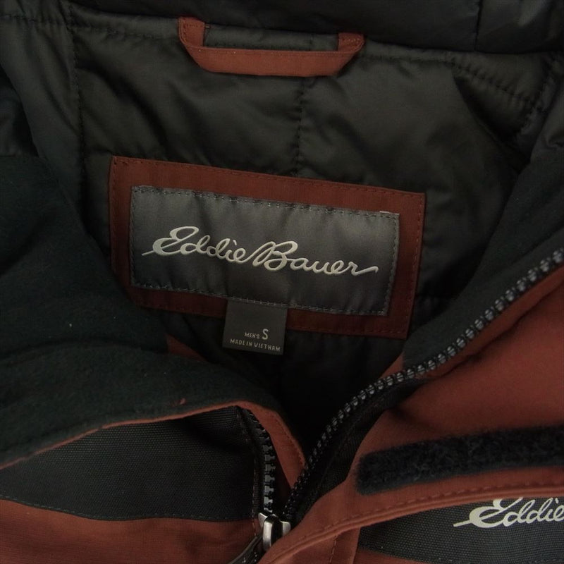 Eddie Bauer エディー・バウアー マウンテン パーカー ジップアップ ジャケット ブラウン系 S【中古】