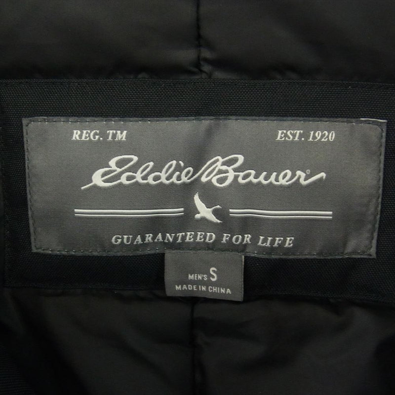 Eddie Bauer エディー・バウアー ファー付き ダウン コート ジャケット ブラック系 S【中古】