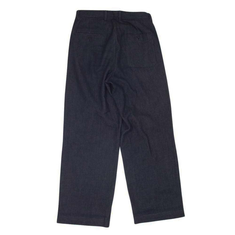 ポリプロイド 13-B-08 WIDE PANTS インディゴ ワイド パンツ ネイビー系 2【中古】