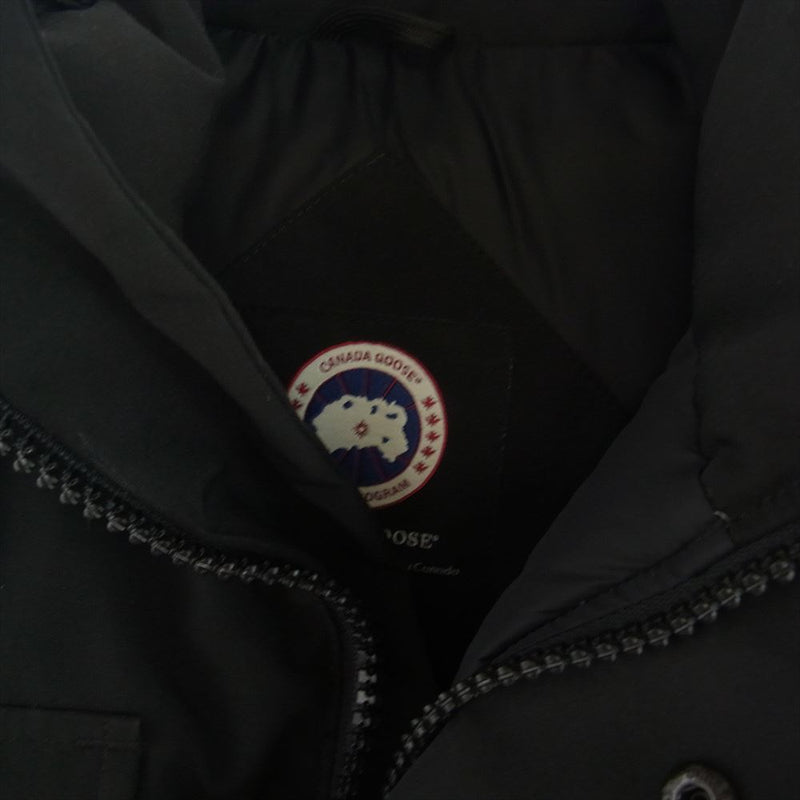 CANADA GOOSE カナダグース 3339JMD 国内正規品 グリフィンインターナショナル HUDSON ハドソン ダウンベスト ブラック系 S【中古】