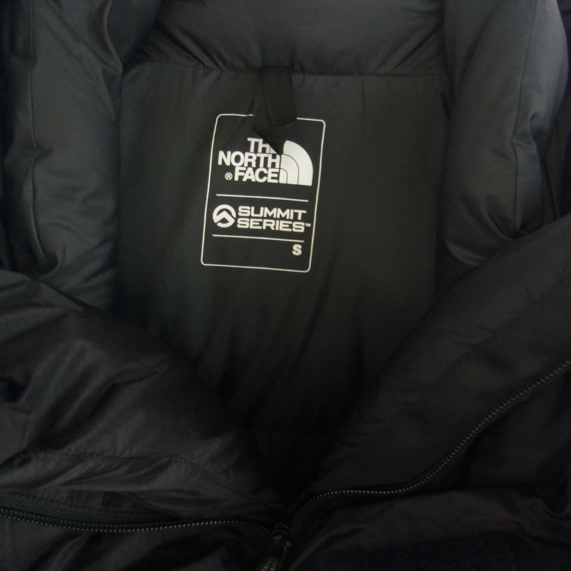 THE NORTH FACE ノースフェイス ND91821　 Himalayan Parka ヒマラヤン パーカ GORE WIND STOPPRER SUMMIT SERIES ダウン ジャケット ブラック系 S【中古】