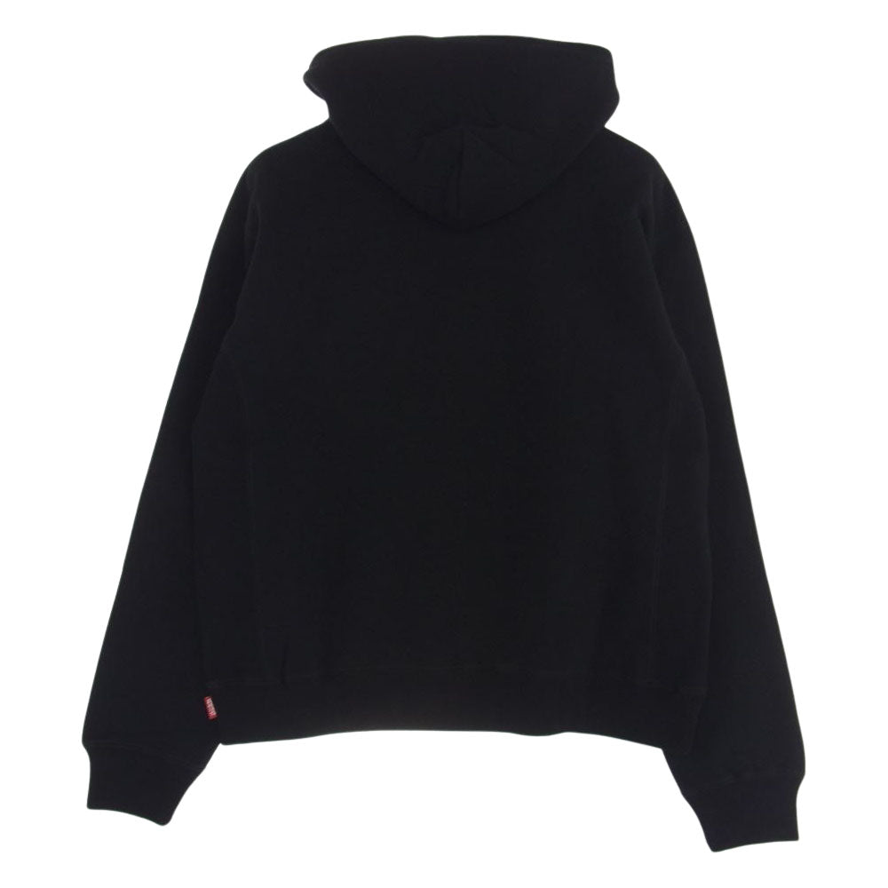 BlackEyePatch ブラックアイパッチ 22SS BEPSS22TP15 LOGO LABEL HOODIE ロゴ ラベル フーディ パーカー ブラック系 S【極上美品】【中古】