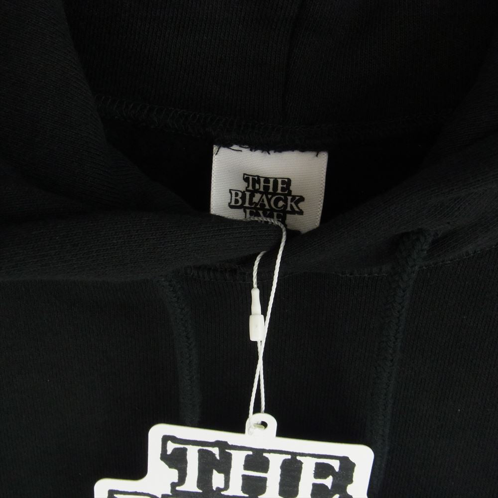 BlackEyePatch ブラックアイパッチ 22SS BEPSS22TP15 LOGO LABEL HOODIE ロゴ ラベル フーディ パーカー ブラック系 S【極上美品】【中古】