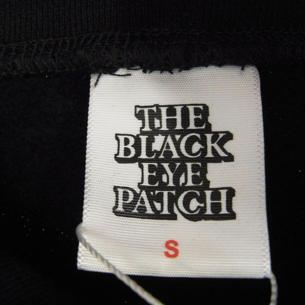 BlackEyePatch ブラックアイパッチ 22SS BEPSS22TP15 LOGO LABEL HOODIE ロゴ ラベル フーディ パーカー ブラック系 S【極上美品】【中古】