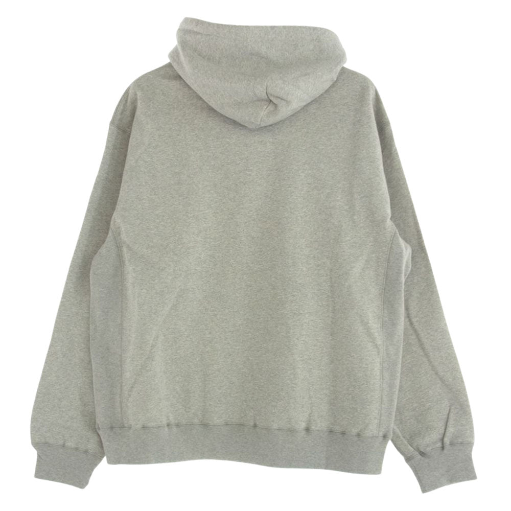 BlackEyePatch ブラックアイパッチ 21AW BEPFW21TP27 OG LABEL HOODIE レーベル ロゴ フーディー プルオーバ― パーカー グレー系 XL【極上美品】【中古】