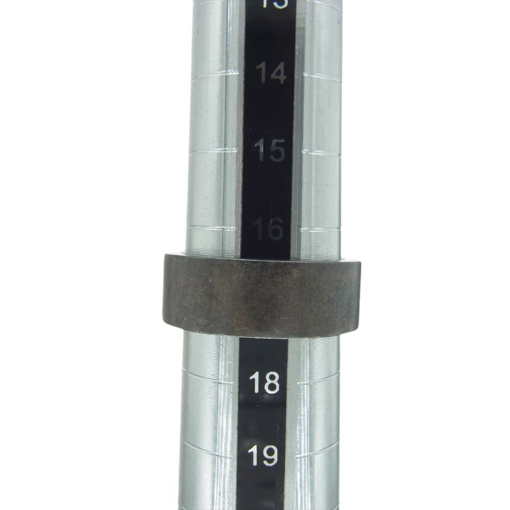 MAISON MARGIELA メゾンマルジェラ 21SS SM1UQ0037 LOGO LING NARROW ロゴ ナロー リング S【中古】