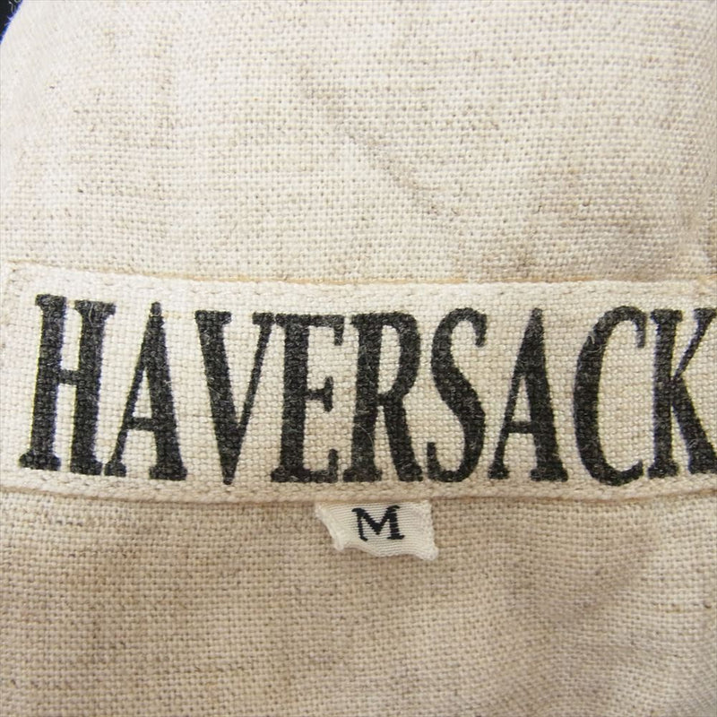 HAVERSACK ハバーザック コットン リネン ジャケット ブラック系 M【中古】