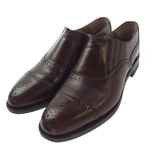 REGAL リーガル 3072 Shetland Fox サイド エラ スティック シューズ エンジ系 UK5.5【中古】