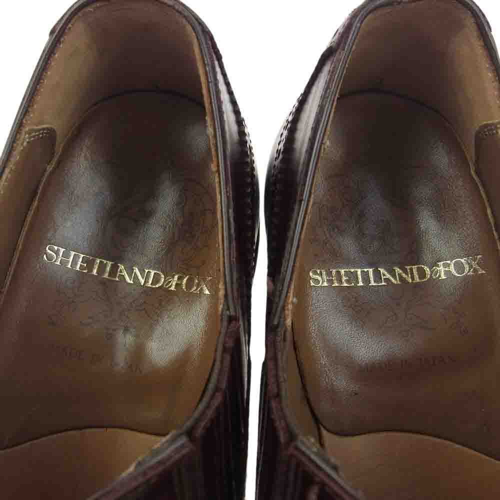 REGAL リーガル 3072 Shetland Fox サイド エラ スティック シューズ エンジ系 UK5.5【中古】