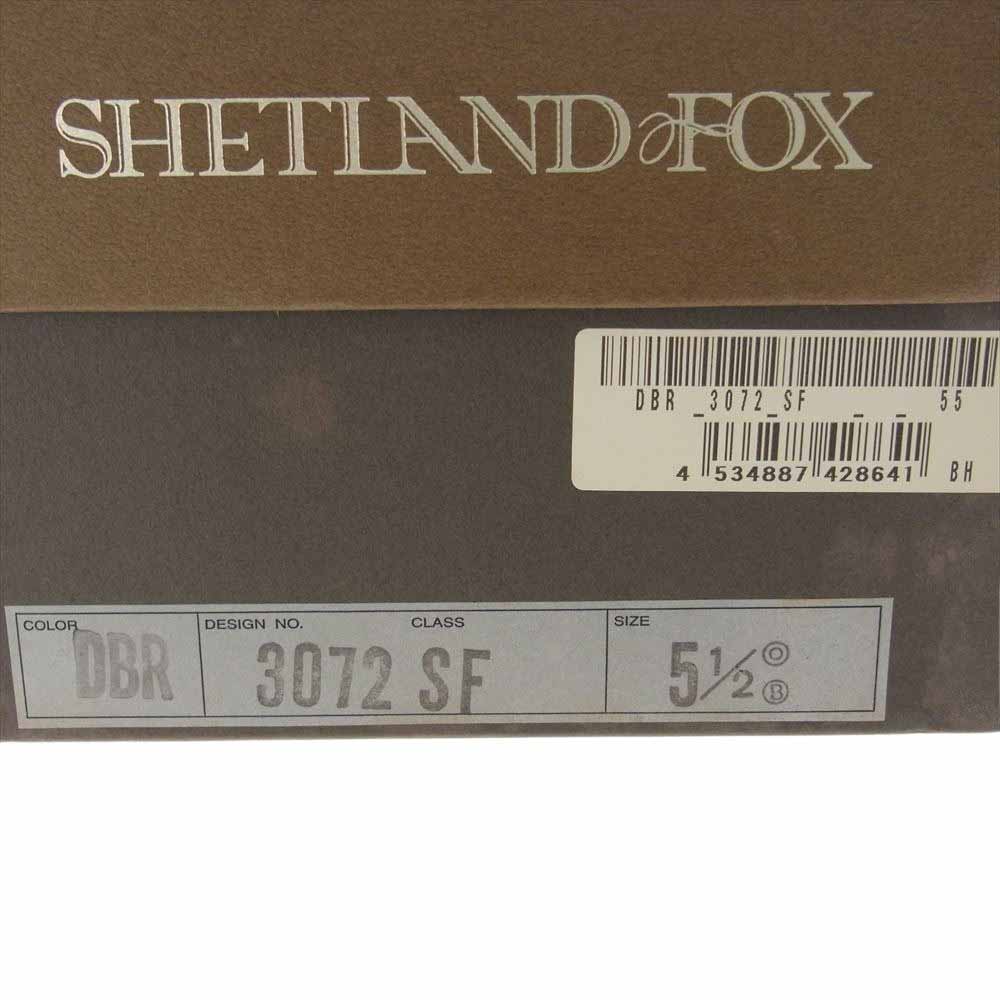 REGAL リーガル 3072 Shetland Fox サイド エラ スティック シューズ エンジ系 UK5.5【中古】
