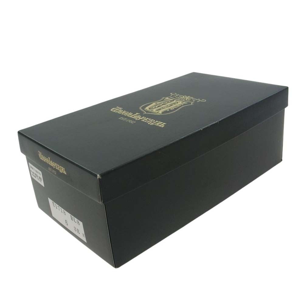 ユニオンインペリアル U1718 ストレートチップ スウェードシューズ ブラック系 UK6【中古】