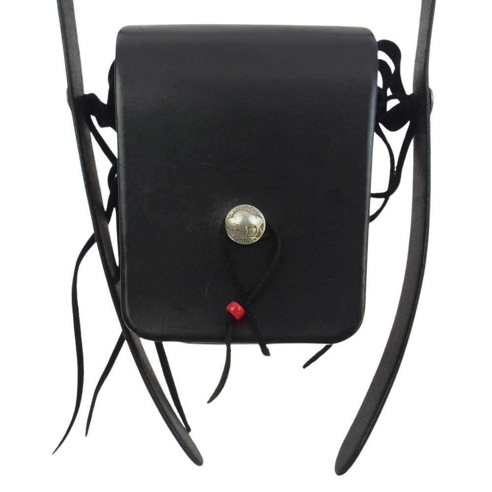 goro's ゴローズ コンチョ付き ?サドルレザー メディスン ショルダー