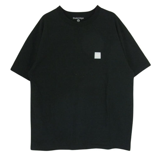 スタブリッジ the Apartment TOUGH WORKERS SS Tee ジアパートメント タフ ワーカーズ 半袖 ロゴネーム Tシャツ ブラック系 L【中古】