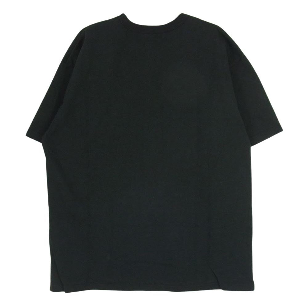 スタブリッジ the Apartment TOUGH WORKERS SS Tee ジアパートメント タフ ワーカーズ 半袖 ロゴネーム Tシャツ ブラック系 L【中古】