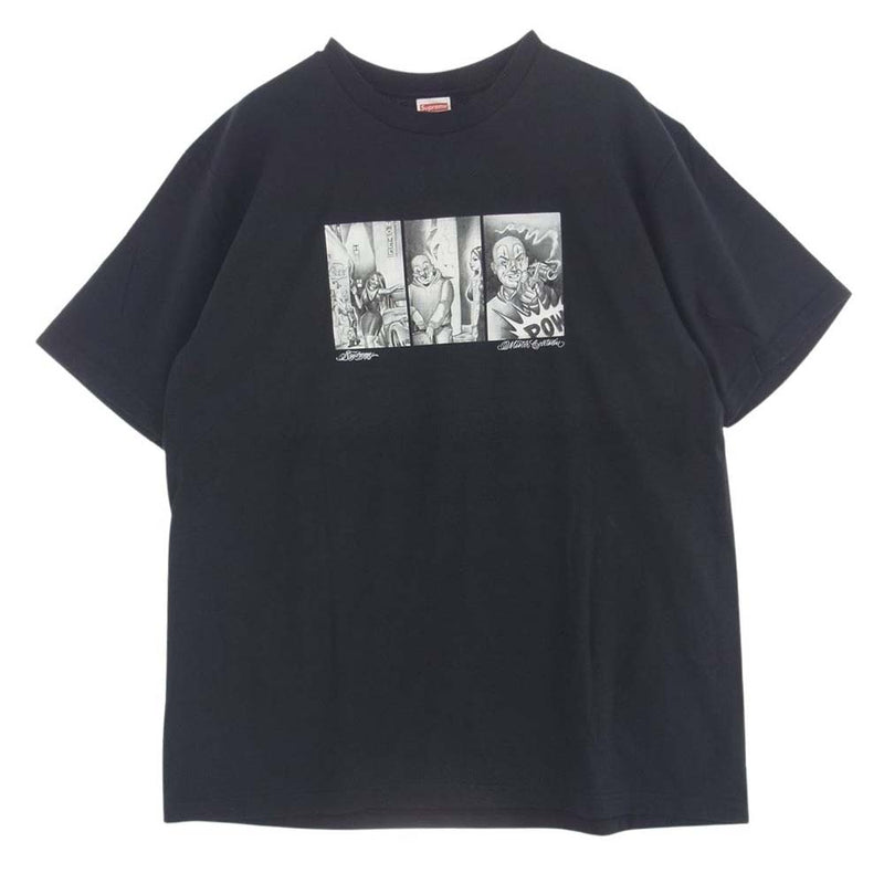 Supreme シュプリーム 24AW Mister Cartoon Pow Tee ミスターカートゥーン パウ 半袖 プリント  Tシャツ ブラック系 L【新古品】【未使用】【中古】