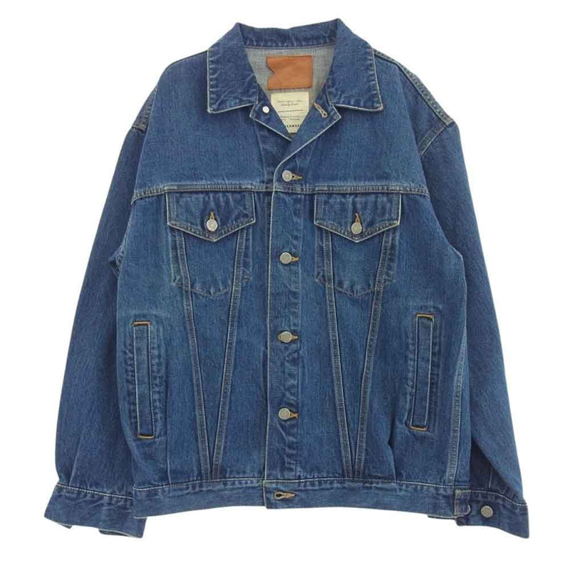 markaware マーカウェア A17C-13BL01C 14.5oz Organic Cotton Selvedge Denim Jacket オーガニックコットン セルビッジ デニムジャケット インディゴブルー系 2【中古】