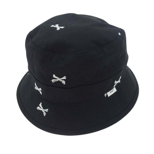 WTAPS ダブルタップス 22SS 221HCDT-HT16 BUCKET 02 HAT クロスボーン バケットハット ブラック系【中古】
