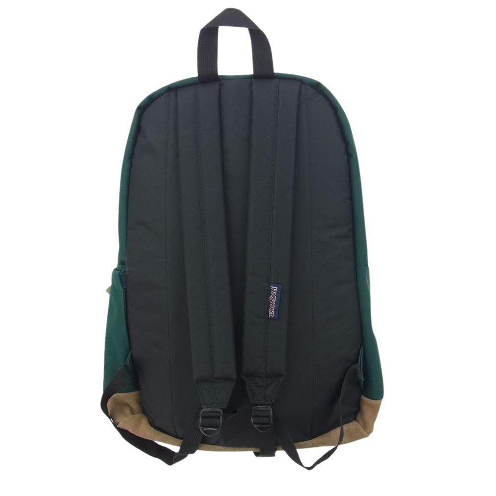 ジアパートメント × JANSPORT RIGHT PACK 15years edition Green ジャンスポ ライトパック 15周年 別注 刺繍 リュック バックパック グリーン系【極上美品】【中古】