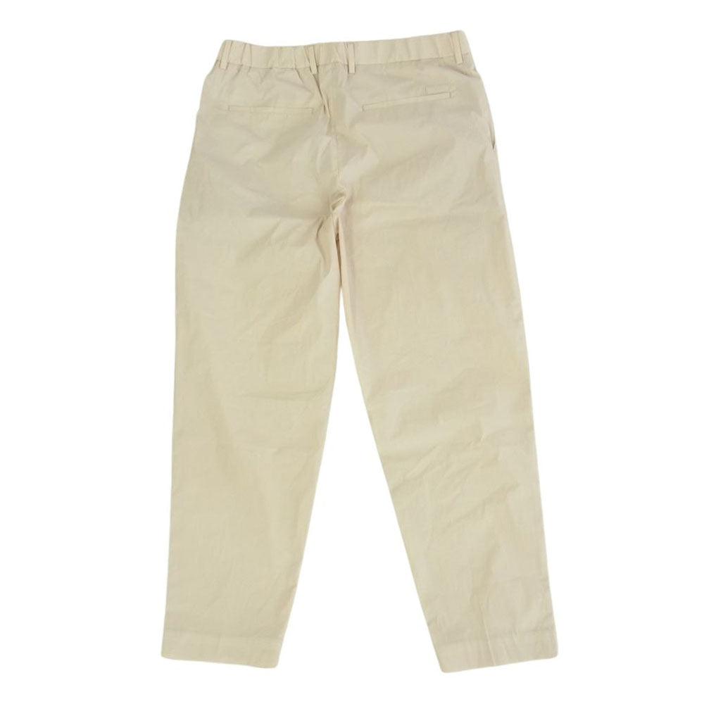 CALVIN KLEIN カルバンクライン PPAPER COTTON イージー セットアップ スーツ オフホワイト系 48 パンツM【極上美品】【中古】