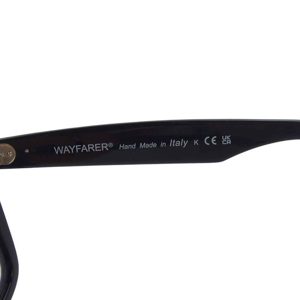 Ray-Ban レイバン  RB2140-F ORIGINAL WAYFARER CLASSIC ウェイファーラー 52□22 150 黒フレーム サングラス 眼鏡 メガネ ブラック系【中古】