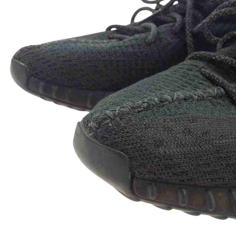 adidas アディダス FU9006 YEEZY BOOST 350 イージーブースト350V2 ブラック スニーカー ダークグレー系 27.5cm【中古】