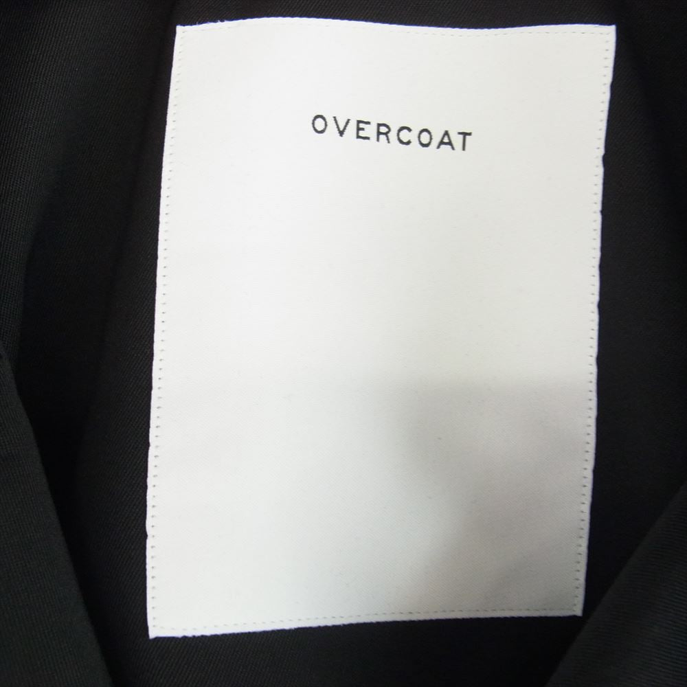 OVERCOAT オーバーコート C04TTL-NKHT 大丸製作所 Raglan Sleeve Overcoat ラグランスリーブ トレンチ オーバー コート ブラック ブラック系 Ｆ【中古】