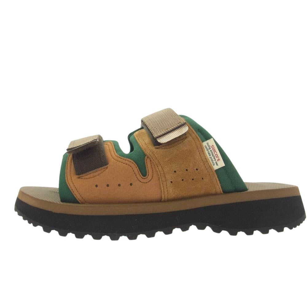 SUICOKE スイコック OG-367TRab MOGI-ab サンダル ブラウン系 グリーン系 27cm【極上美品】【中古】