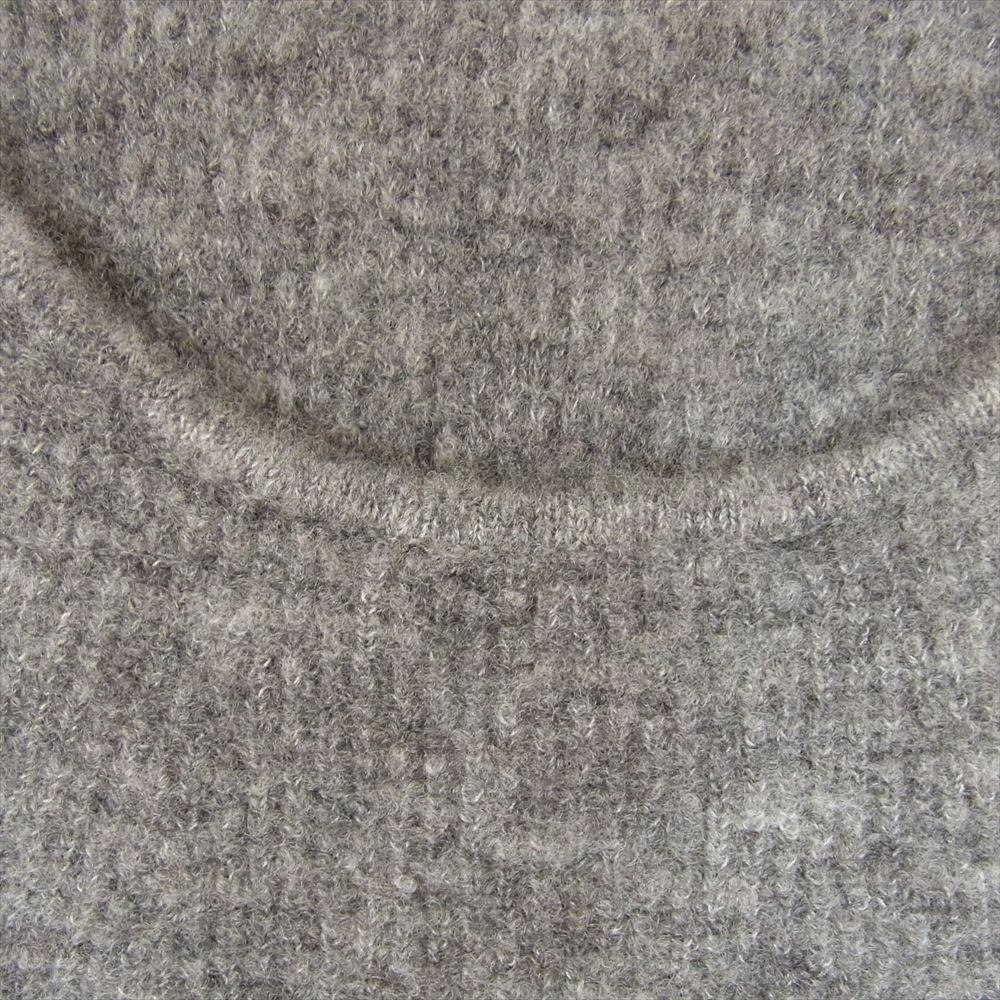 デターム DT071322 Square Neck Knit Top スクエアネック ニット セーター グレー系 0 【極上美品】【中古】