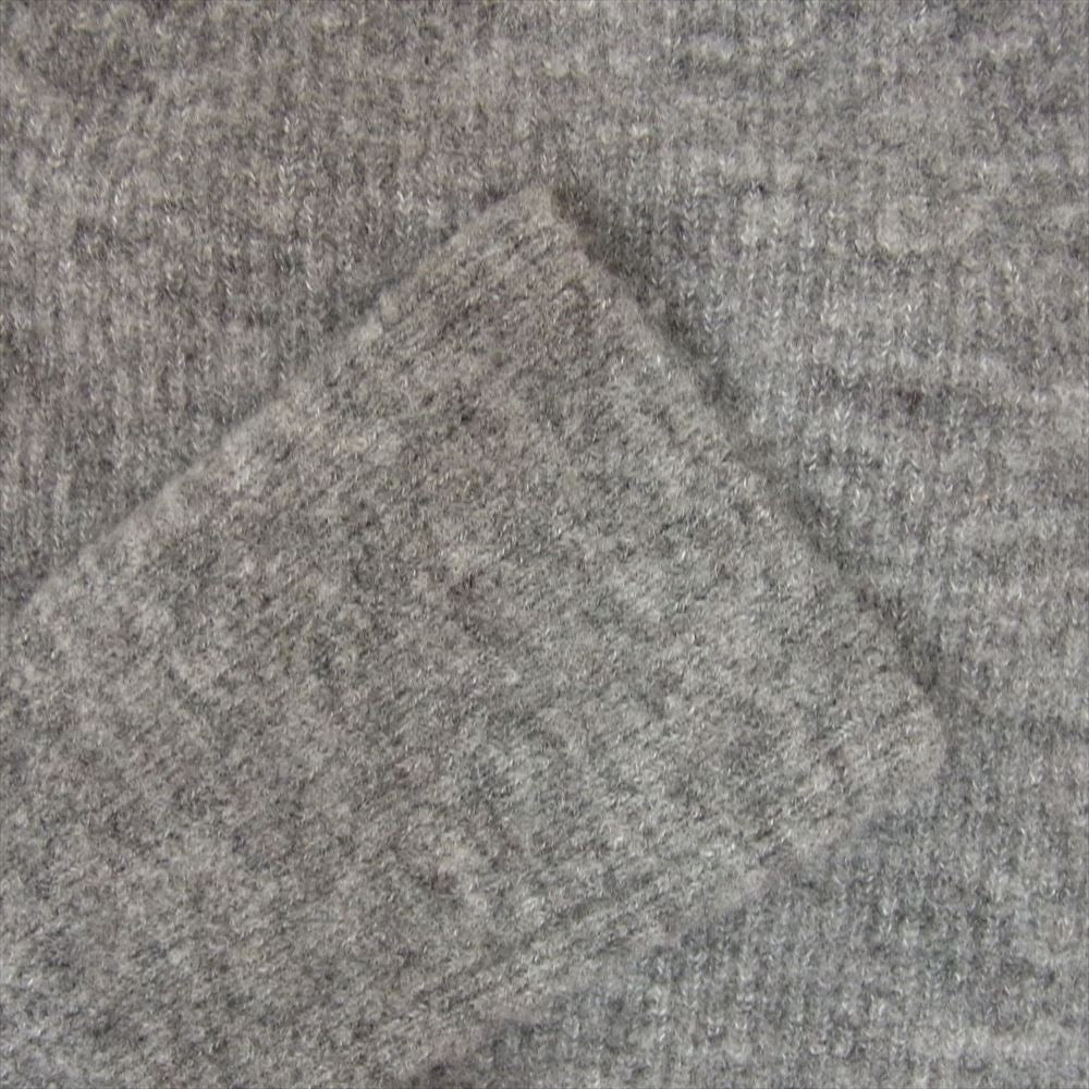 デターム DT071322 Square Neck Knit Top スクエアネック ニット セーター グレー系 0 【極上美品】【中古】