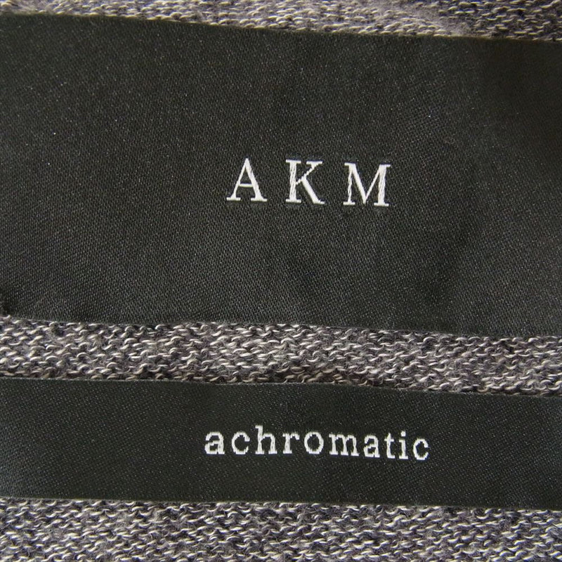 AKM エイケイエム × achromatic  アクロマティック カーディガン グレー系 サイズ表記無【中古】