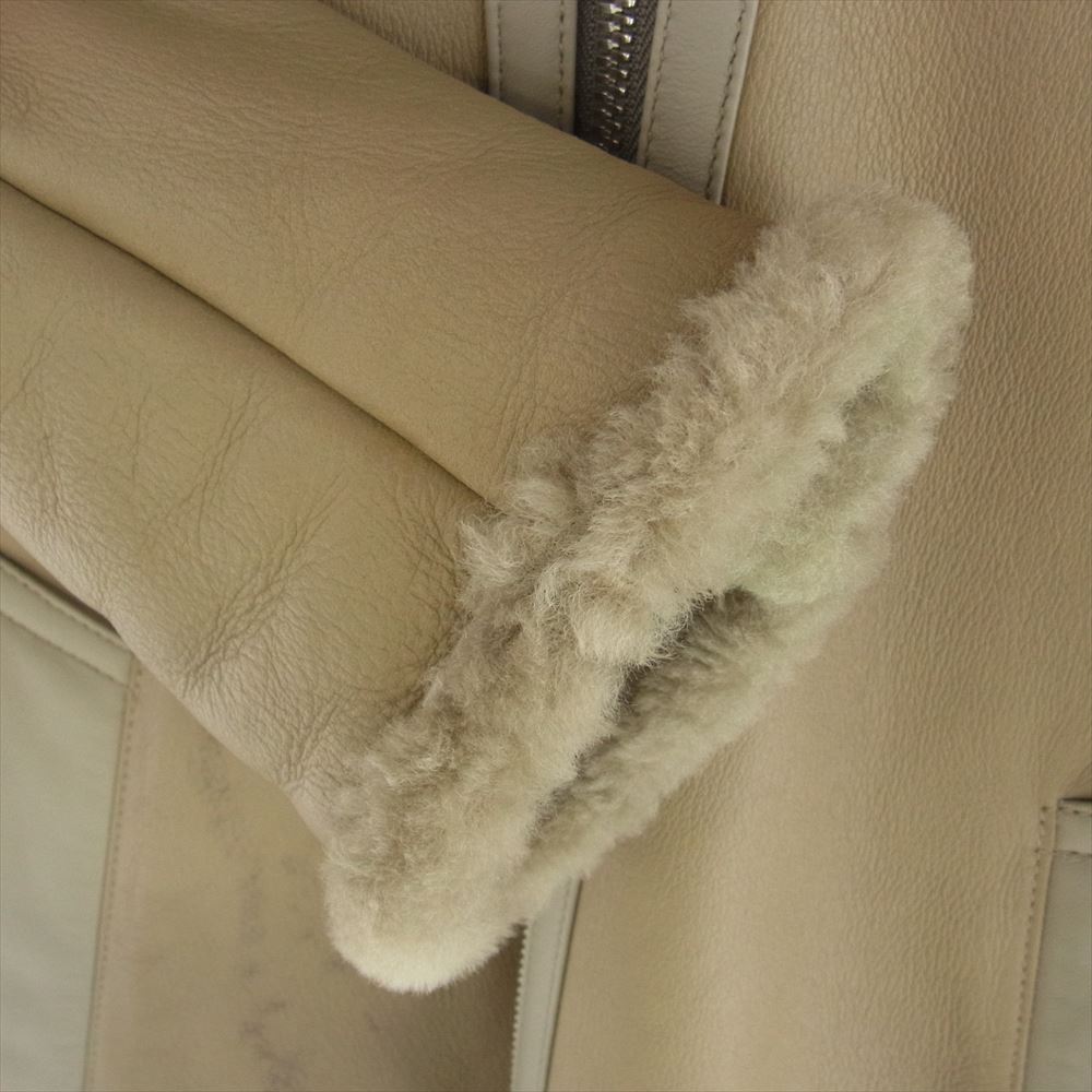 最高級　AKM 　エイケイエム　ジュンハシモト　ムートン　羊革　レザー　白　L 2025年最新】akm ムートンの人気アイテム - メルカリ