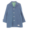 WACKO MARIA ワコマリア 13AW-BAL-11 × WOOLRICH ウールリッチ ウール チェスター バルカラー コート  ライトブルー系 M【中古】
