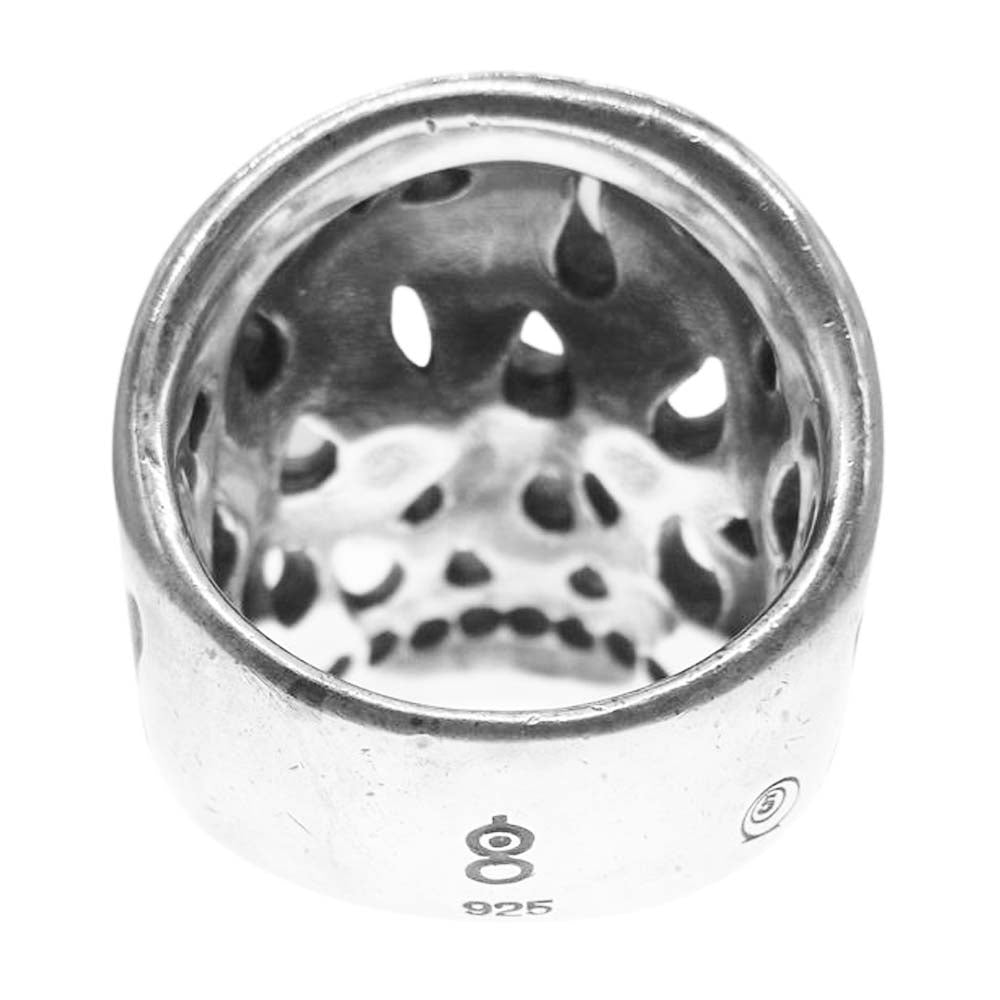 Gucho ガッチョ ギャランティ付属 Pyromaniac Ring Ver.D.I.B パイロマニアック リング シルバー系 21号【中古】