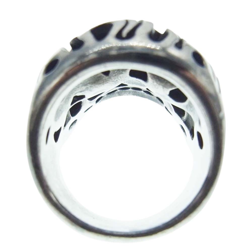 Gucho ガッチョ ギャランティ付属 Pyromaniac Ring Ver.D.I.B パイロマニアック リング シルバー系 21号【中古】