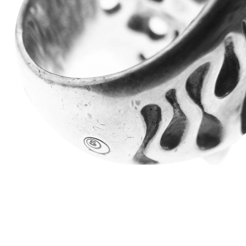 Gucho ガッチョ ギャランティ付属 Pyromaniac Ring Ver.D.I.B パイロマニアック リング シルバー系 21号【中古】