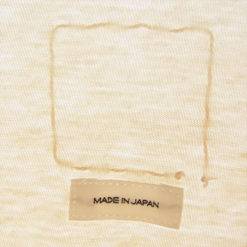 VISVIM ビズビム 24AW 0124205010015 JUMBO TEE S/S DMGD ジャンボ ダメージ加工 半袖 Tシャツ オフホワイト系 3【中古】