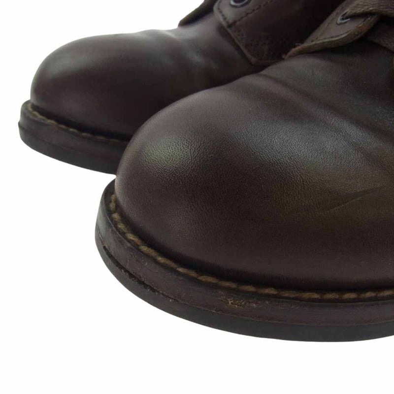 VISVIM ビズビム 24SS 0124102002015 BRIGADIER BOOTS-FOLK ブリガディア ベジタブルタンニングホースレザー ブーツ  ブラウン系【中古】